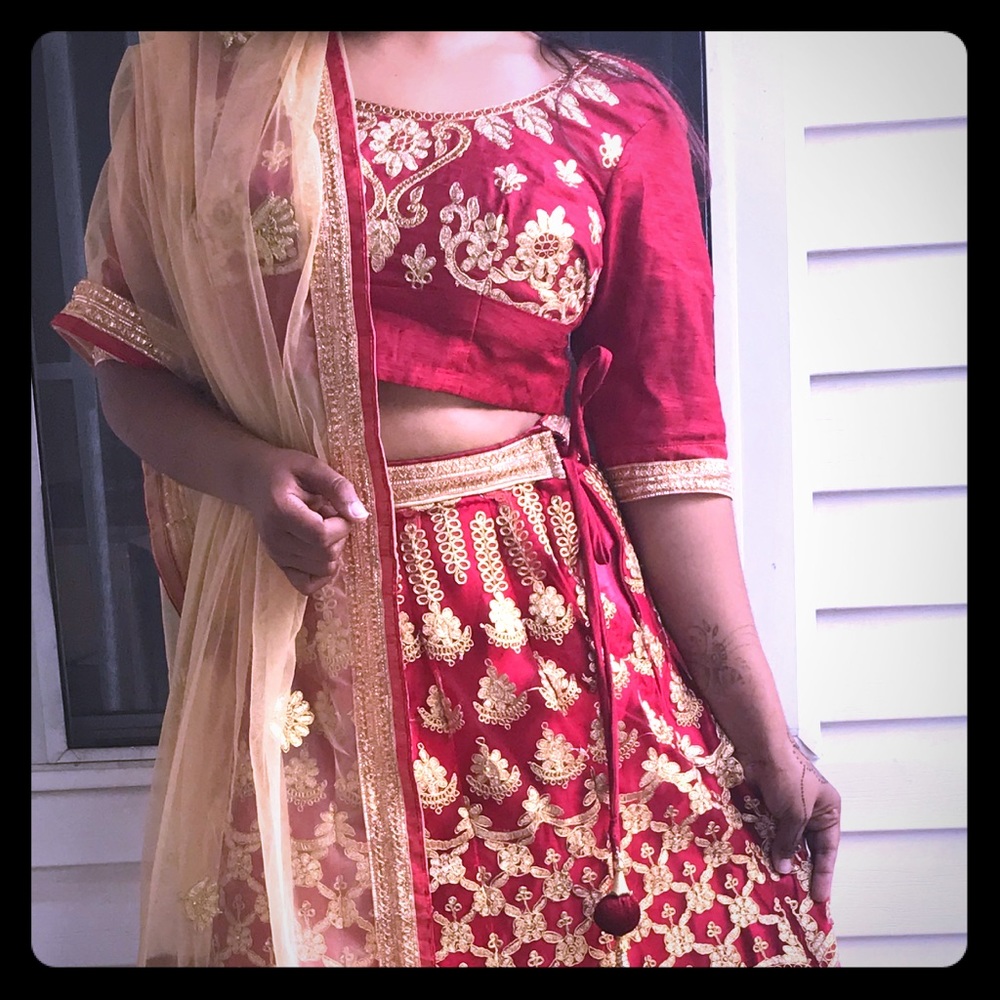 Red Lehenga Choli